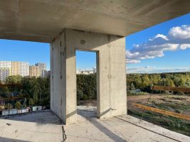 Корпус 8: монолитные работы, кладка стен